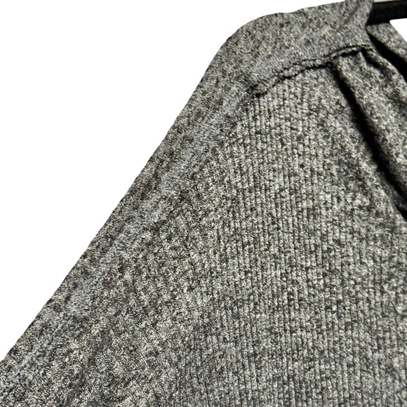 We The Free | Free People Londontown Gray Ribbed Soft Dolman Long Sleeve Top - Picture 7 of 14